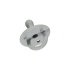 Nibbling Silicone Soother Size 1:  Ash Grey @ Little'Uns Retail Ltd