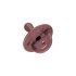 Nibbling Silicone Soother Size 1: Aubergine