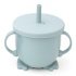 Baby Silicone Sippy Cup-Blue