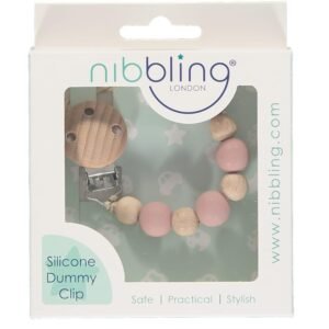 Nibbling Earth Soother Clip – Blush Pink @ Little'Uns Retail Ltd