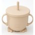 Baby Silicone Sippy Cup-Cream @ Little'Uns Retail Ltd