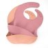 Baby Bibs Pack of 2 Silicone Mulberry/Blush @ Little'Uns Retail Ltd