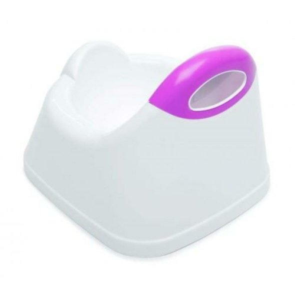 The Neat Nursery Training Potty White / Pink @ Little'Uns Retail Ltd