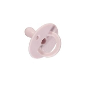 Nibbling Silicone Soother Size 1: Rose @ Little'Uns Retail Ltd