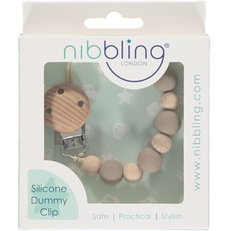 Nibbling Earth Soother Clip – Taupe @ Little'Uns Retail Ltd