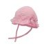 Pink Hat W/lace & Bow