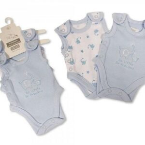 Premature Baby Boys Incubator Bodyvest 2-Pack @ Little'Uns Retail Ltd