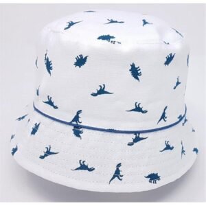 Baby Boys Cotton Dinosaur Bucket Hat @ Little'Uns Retail Ltd