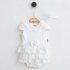 Baby Girls Layered Lace Bow Dress with Headband @ Little'Uns Retail Ltd