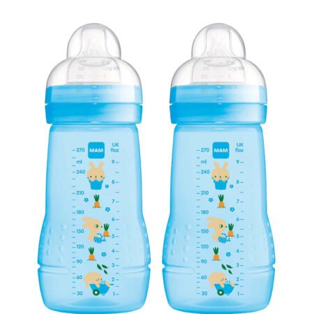 Mam Bottle Easy Active 330ml Twin Pack 4+ Months