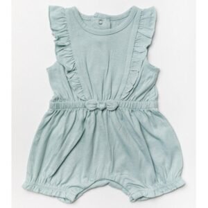 Baby Girls Mint Playsuit @ Little'Uns Retail Ltd