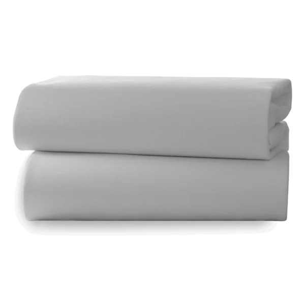 Clair De Lune 2 Pack Fitted Cotton Cot Bed Sheets