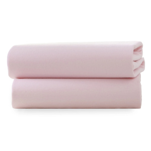 Clair De Lune 2 Pack Fitted Cotton Cot Bed Sheets