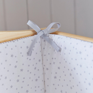 Clair De Lune Stars & Stripes Crib/Cradle Quilt & Bumper Set @ Little'Uns Retail Ltd
