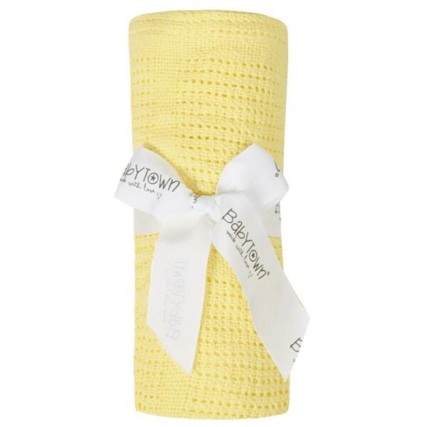 Lemon Cellular Blanket @ Little'Uns Retail Ltd