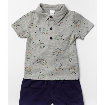 Little Gent Boys Top and Shorts Set @ Little'Uns Retail Ltd