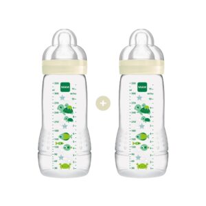 Mam Bottle Easy Active 270ml Twin Pack Boy 4m+