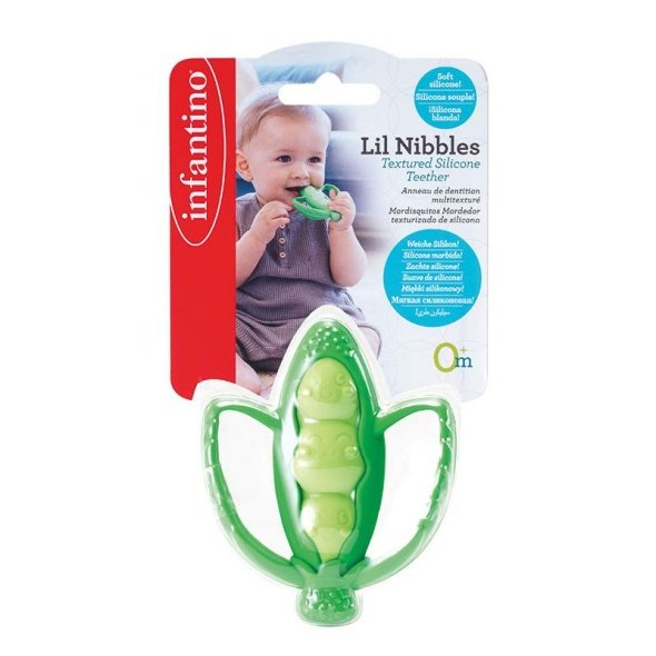 Infantino Teether Lil Nibbler Peas In A Pod