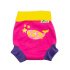 Pink Splashy Swim Nappy with E-flex @ Little'Uns Retail Ltd