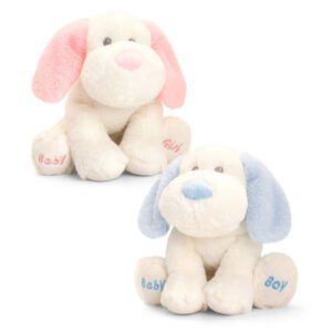 20cm Keeleco Baby Puppy Soft Toy @ Little'Uns Retail Ltd