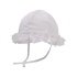 White Hat W/lace & Bow Summer Hat @ Little'Uns Retail Ltd