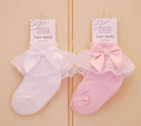 Tina ankle socks 3-6m @ Little'Uns Retail Ltd