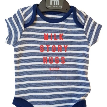 Boys Milk Story Hugs Vest @ Little'Uns Retail Ltd