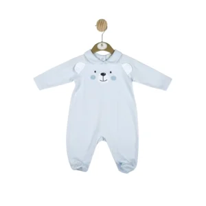 Mintini All in One Baby Grow- Blue @ Little'Uns Retail Ltd