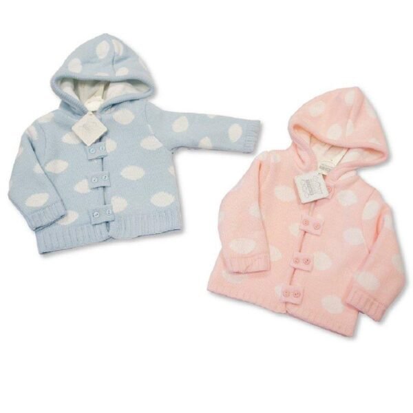 Baby Double Knitted Jacket @ Little'Uns Retail Ltd