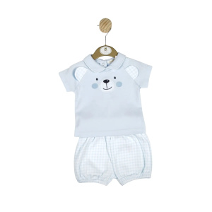 Mintini Top and Shorts Spanish Set- Bear @ Little'Uns Retail Ltd