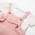 Baby Girls Cotton Knitted 2pc Outfit