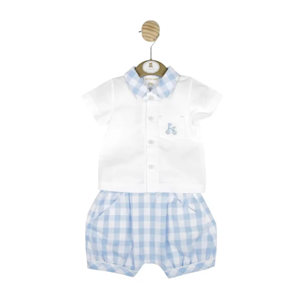 Mintini Boys Top & Short Set @ Little'Uns Retail Ltd