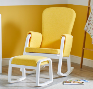 Ickle Bubba Dursley Rocking Chair And Stool (New)
