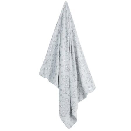 Baby Grey Elephant Jacquard Blanket @ Little'Uns Retail Ltd