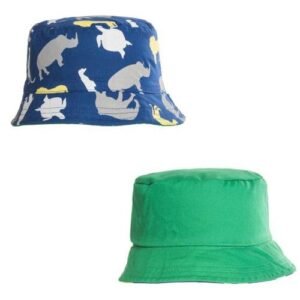 Boys Reversible Animal Print Bush Hat @ Little'Uns Retail Ltd