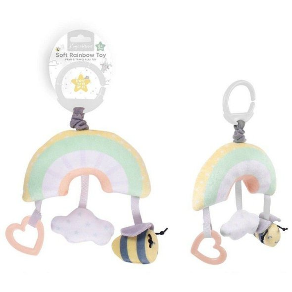 Rainbow Soft Toy & Teether @ Little'Uns Retail Ltd