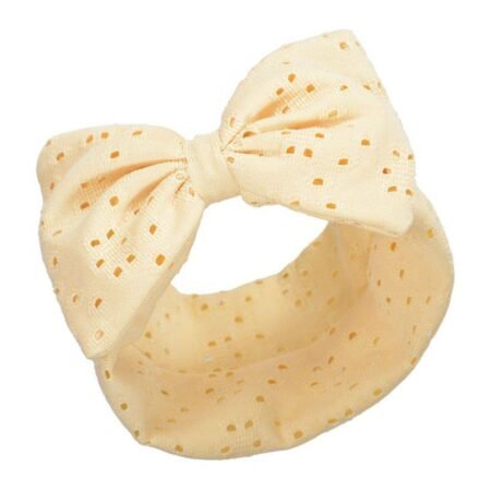 Vanilla headband with bow @ Little'Uns Retail Ltd