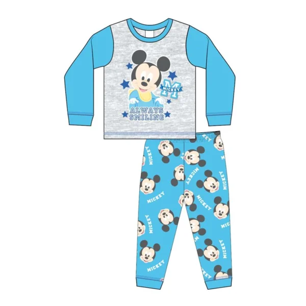 Baby Boys Mickey Mouse Pjs @ Little'Uns Retail Ltd