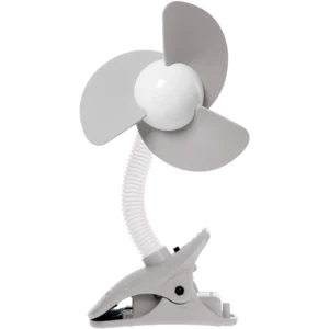 Grey/White Stroller Clip on Fan @ Little'Uns Retail Ltd