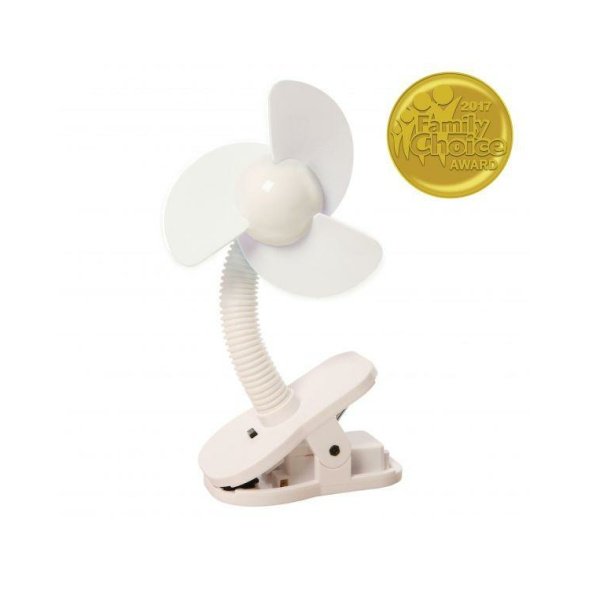 White Stroller Clip on Fan @ Little'Uns Retail Ltd