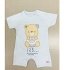 Baby Boys Embroidered Teddy All in One Cotton Romper @ Little'Uns Retail Ltd