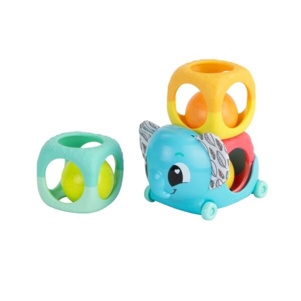 Lamaze Stack Rattle & Roll Block Set @ Little'Uns Retail Ltd