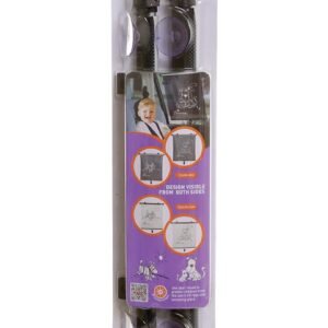 Adjustable Tiger and Zebra Car Window Shade Roll-up 2-pack @ Little'Uns Retail Ltd
