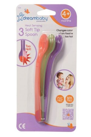 Color Changing Heat Sensing Spoons, 3pk @ Little'Uns Retail Ltd