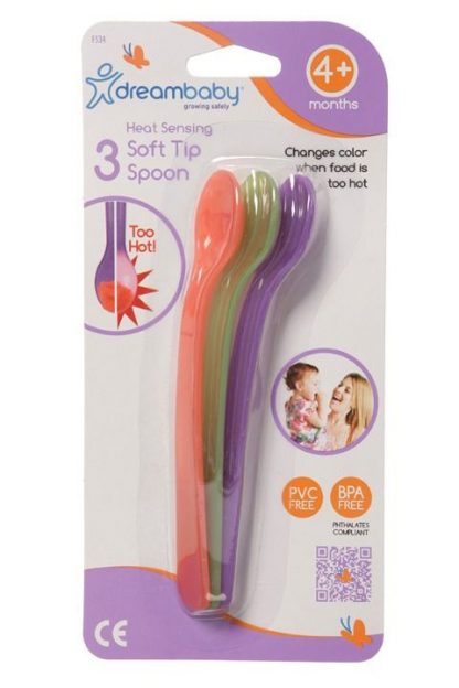 Color Changing Heat Sensing Spoons, 3pk @ Little'Uns Retail Ltd