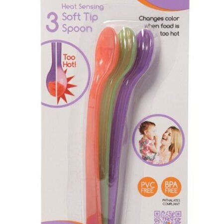 Color Changing Heat Sensing Spoons, 3pk @ Little'Uns Retail Ltd