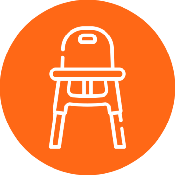 Highchairs and Boosters