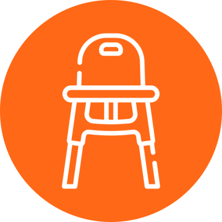 Highchairs and Boosters