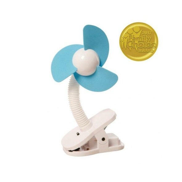 Blue Stroller Clip on Fan @ Little'Uns Retail Ltd