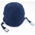 Blue Jersey Plain Beanie Hat with Chin Strap @ Little'Uns Retail Ltd